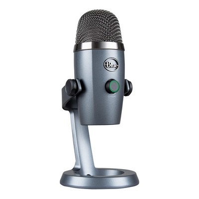 Blue Mic Yeti Nano USB-Mikrofon Grau Niere Kugel VO!CE Streaming