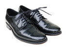 Grenson England Black Leather Plain Toe Derby Dress Shoe Women’s 3.5 US 5.5 — photo 1