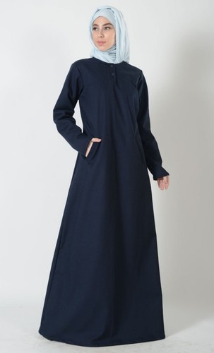 Abaya In 7x / 28 US Size Woman's 66" Simple And Cute Very Modest