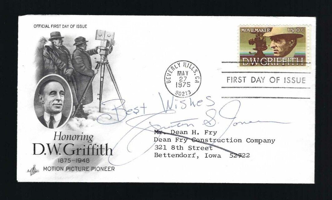Preston Jones signed cover Playwright 