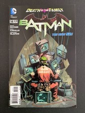 BATMAN #14 *NM- (9.2)* (DC, 2013)  DEATH OF THE FAMILY!  JOKER!  SNYDER!