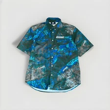 G&G Outfitters Realtree Green Keystone Light Vented Button Up Shirt Men's XL