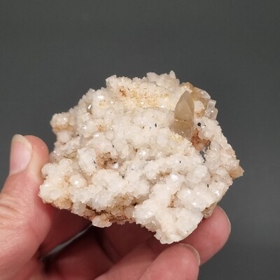  Video schöner Baryt Kristall auf Quarz 8x6x4cm Grube Clara Schwarzwald