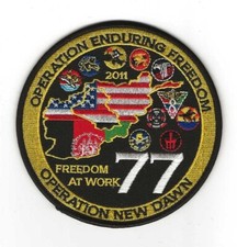 USN CVN-77 USS GEORGE H W BUSH 2011 CRUISE patch