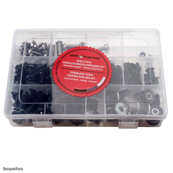 Verkleidungsschrauben OEM Style Passend FüR Kawasaki ZX-6R ZX600R 09-12 Silber-image