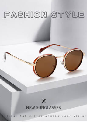 New Full Frame Unisex Fashion Retro Polarized Glasses Outdoor Sunglasses 3040