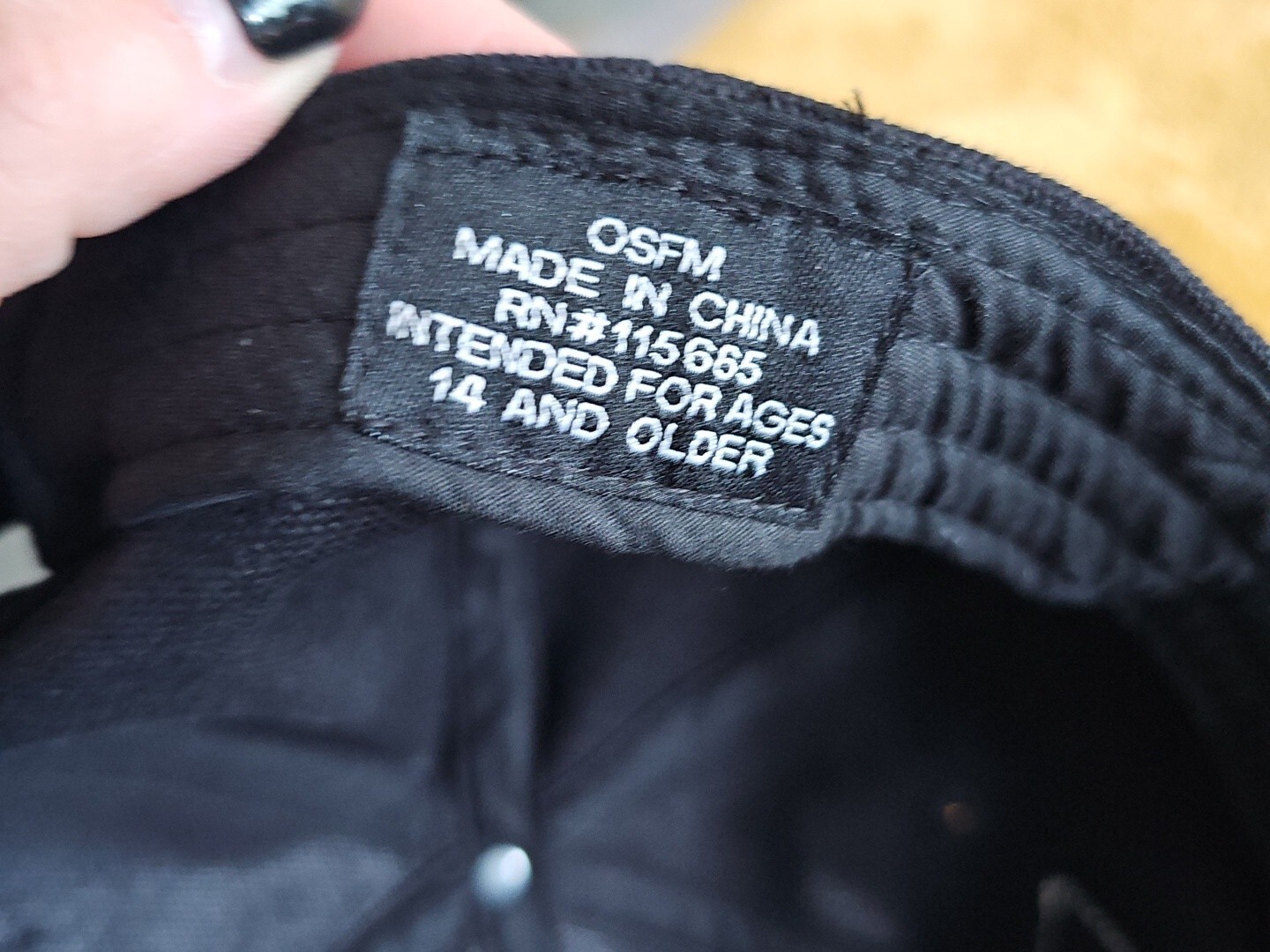 Call Of Duty Gamer Black Adjustable Hat 2017 Activision