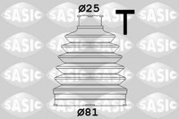 Sasic 1904012 Bellow Set, Drive Shaft For Dacia Renault