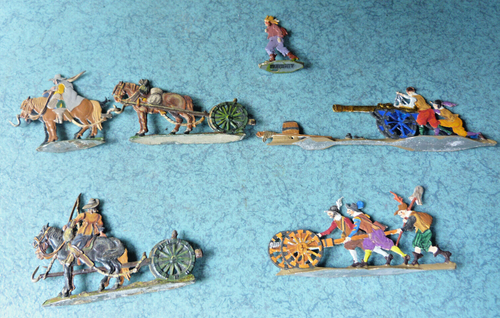 Plats d'étain - Zinnfiguren : Guerre de 30 ans - Artillerie | UK