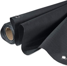 Windhager Aeris - Pannello frangivista per Balcone, 0,9 x 5 m, Colore: Marrone