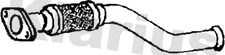 Klarius centre pipe fits Nissan clio kangoo 1.5 01> RN820W