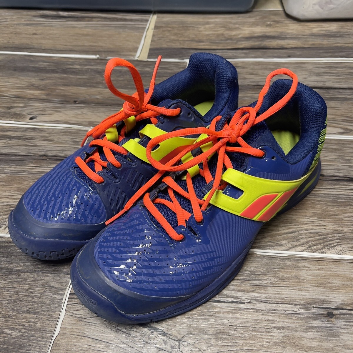 Babolat Propulse All Court Junior Tennis Shoes Blue Lemon US  display picture 2
