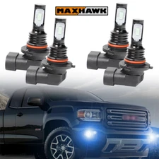 8000K Blue LED Headlight Fog Light Bulb For CHEVY Silverado GMC Sierra 1500 2500