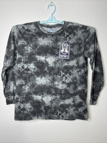 Nasa Hyper Space Black Tie Dye Long 