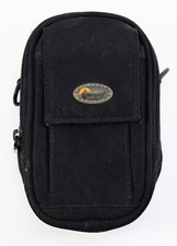 Lowepro Camera Bag Black 4 x 6" w Belt Loop and Outer Pocket Compact Point Shoot