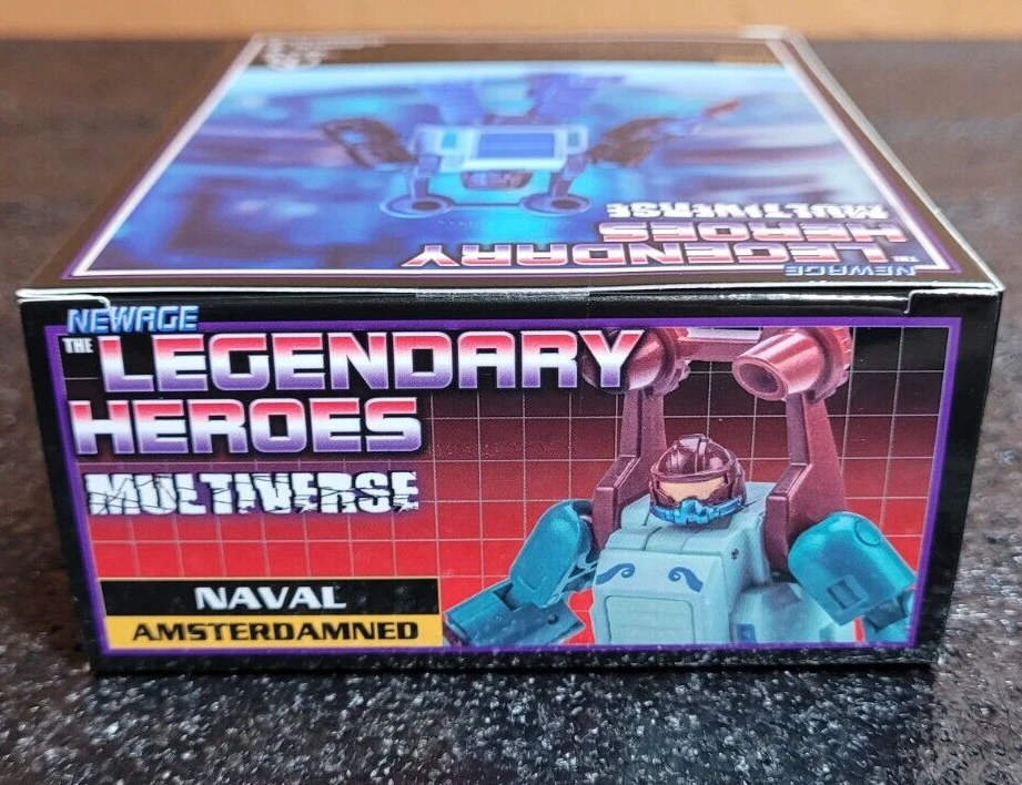 Newage Legendary Heroes H61F Amsterdamned & H61B Tekeli Li figure 2-pack - Image 2 of 4