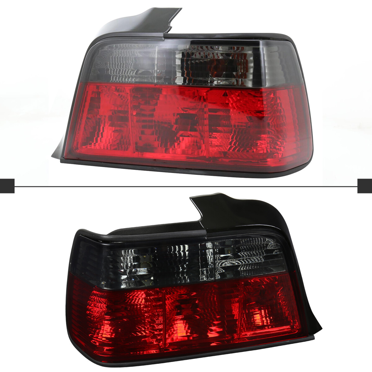 Red/Smoke Tail Lights Fits 19921998 BMW E36 3Series 318i 4Dr Sedan