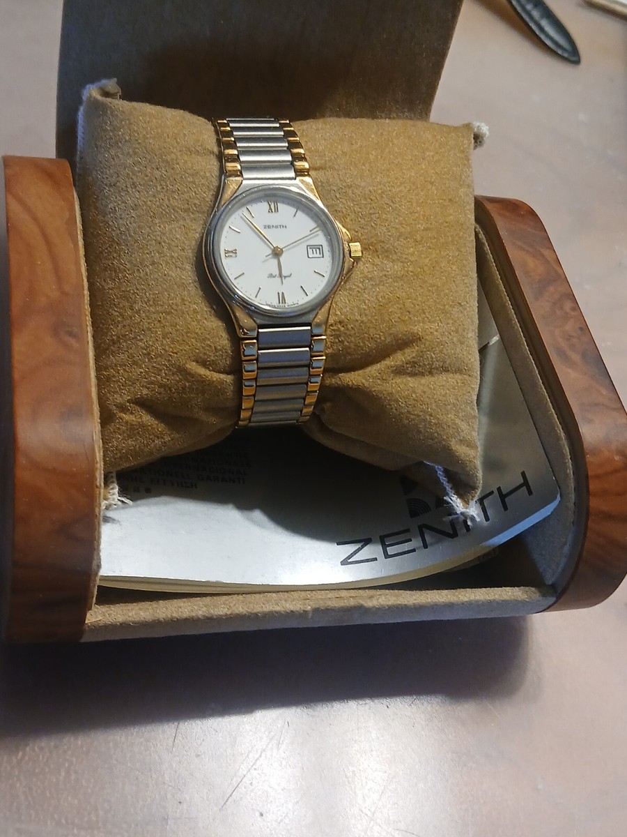 1990's Zenith Port Royal Gold Women's Watch, quartz, - 59.0150.626