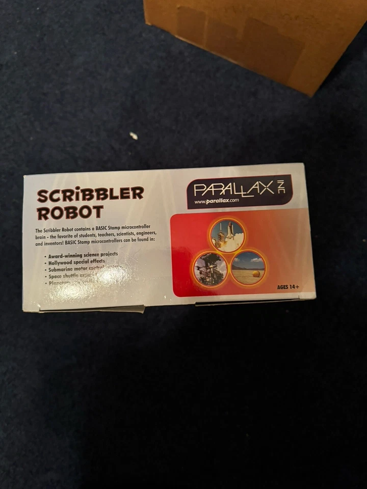 Parallax Programmable Scribbler Robot includes USB to Serial Adapter & cable - Image 3 of 4