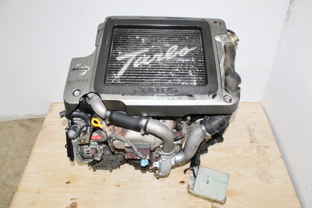 JDM Nissan SR20VET Engine X-Trail GT 2.0L Turbo 4 Cyl SR20 Motor
