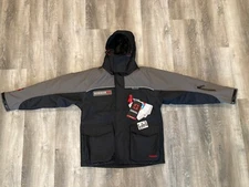 Striker Ice Mens Trekker Jacket - New - Tags - Size Medium - Size M - Black/Gray
