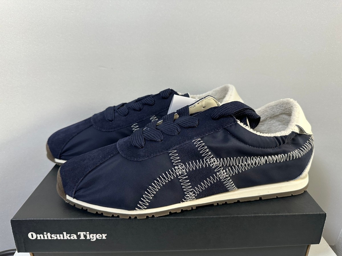 Onitsuka Tiger TIGER CORSAIR A55 ネイビー Onitsuka Tiger CORSAIR A55 1183C317 401 MIDNIGHT/CREAM 75TH