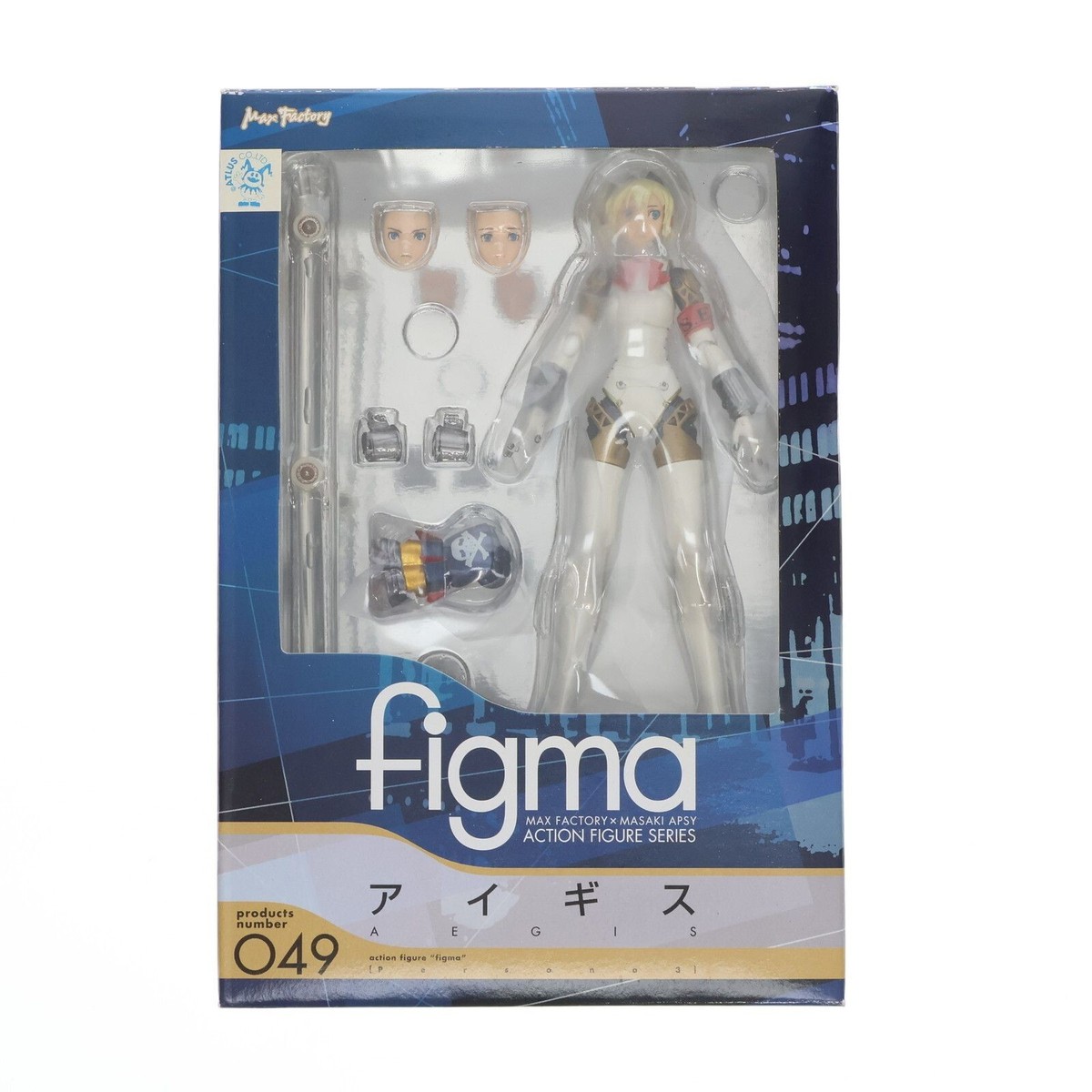 【未開封品】figma NO.008 アイギス 重装ver ペルソナ3 Figma Persona 3 Aigis Heavy Armor Ver. Action Figure No.008 Max