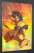 STREET FIGHTER #8 (Image Comics 2003) -- POWER FOIL COVER VARIANT -- Sakura VFNM