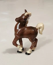 HR Hagen Renaker Designers Workshop 1950s Head Up Foal Horse Figurine w/ flaws