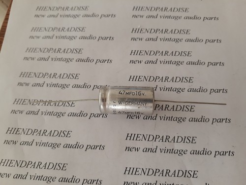 NOS 1PC ROE EGAU SERIES BIPOLAR 47UF 16V Tube amp CAPACITOR FOR NAIM Audio ! - Picture 3 of 5