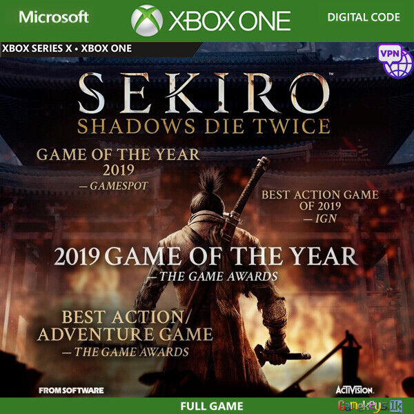 Sekiro Shadows Die Twice GOTY Edition Xbox One, X|S Key Argentina Region  ☑VPN WW 