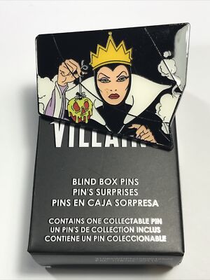 B Loungefly Disney Villains Fragment Puzzle Evil Queen Blind Enamel Pin