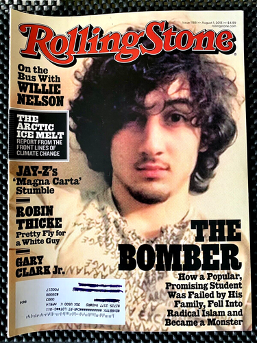 THE BOMBER DZHOKHAR TSARNAEV ROLLING STONE MAGAZINE AUGUST 1, 2013 ISSUE 1188 - 第 1/1 張圖片