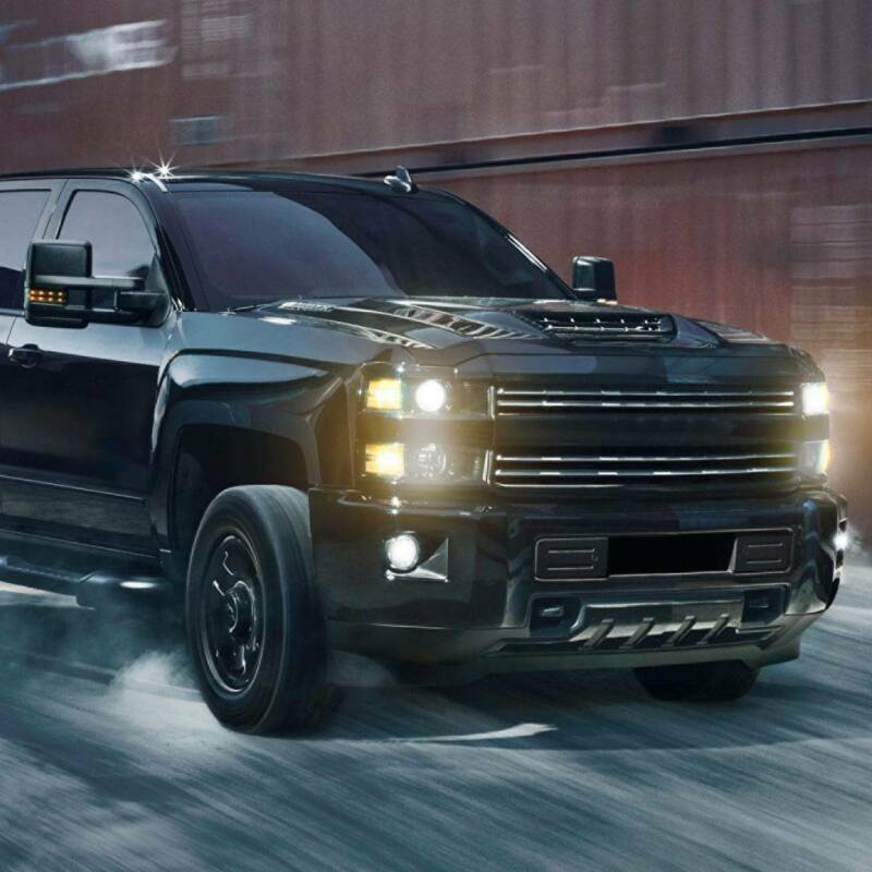 Headlights For 2015-2019 Chevy Silverado 2500 HD 3500 HD Projector Headlamps NEW