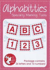 Pink Alphabitties Specialty Marking Tools by It's Sew Emma