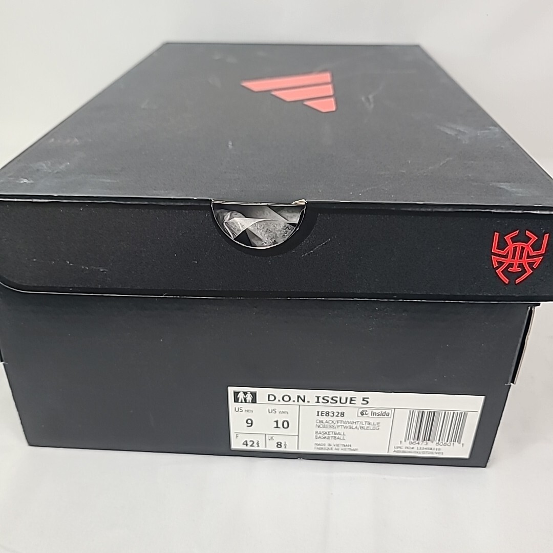 NEW Adidas Men\'s D.O.N. Issue 5 ‘Bright Cyan’ Blue Size 9 IE8328 NIB NEW Adidas Men main image 3