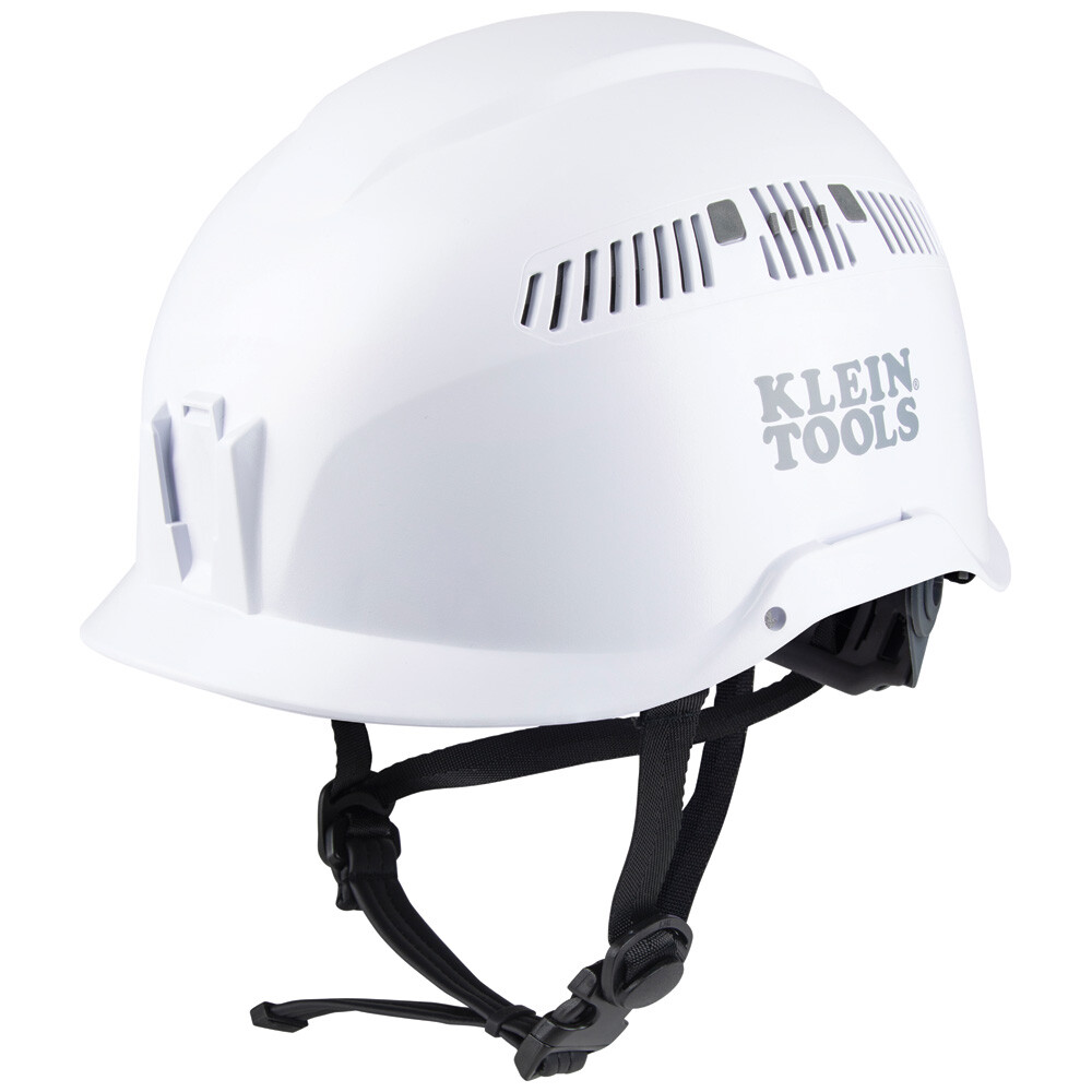 Klein Tools 60149 Safety Helmet, Vented Class C, White
