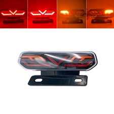 Luz trasera LED para motocicleta Luz de freno ATV Luz trasera Parada Indicador de señal de giro