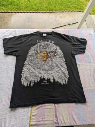 vintage bald eagle t shirt Sitka Alaska