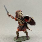 Carthaginian officer figurine 54 mm, Collectible miniature, Metal toy soldier