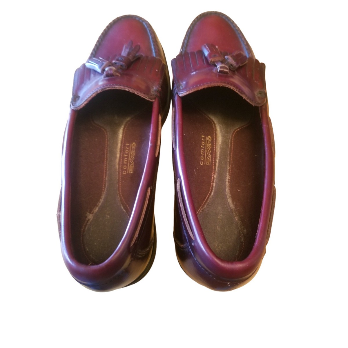 Men\'s Burgundy Dress Shoes Rockport Derby Leather Lace Up Size 11.5 M M Red Dress Shoes for Men for sale | eBay main image 3