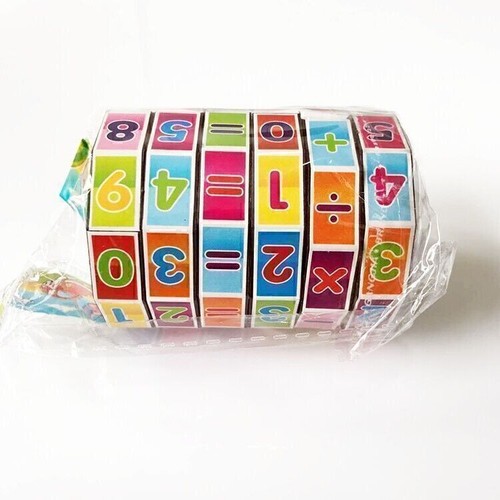 Creative Maths Numbers Puzzles Cube Mathematics Cylindrical Toy for Chirdren Kid - Picture 3 of 4