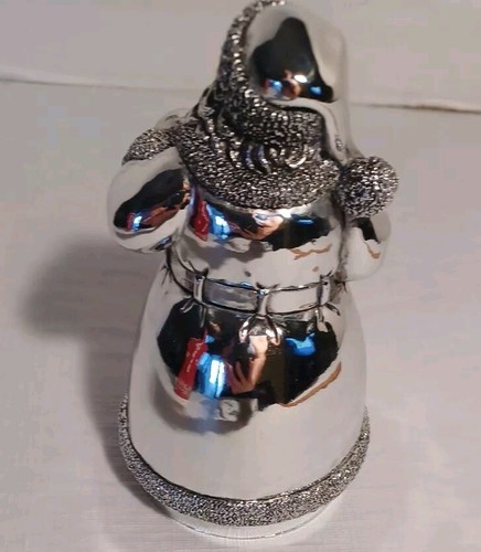 Reed & Barton Silver Spinning Santa Naughty Or Nice Spinner - Picture 5 of 6