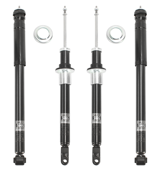 STAGG SHS 4 SHOCKS STRUTS MERCEDES BENZ W211 E320 E350 E500 E550 E55 03