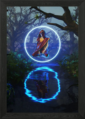 R E F L E C T I O N Gerahmtes Wandbild Poster Leinwanddruck Bild