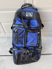 Bolsa de viaje maleta con equipo rodante OGIO Sport Rig XL azul negro