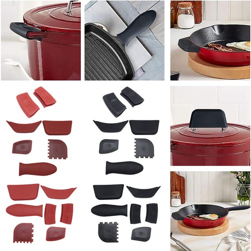 Pince Anti-chaud Pour Poêles Et Bols - En Alliage D'aluminium, Taille 125x28 Mm - Idéale Cuisine, Camping, Barbecue