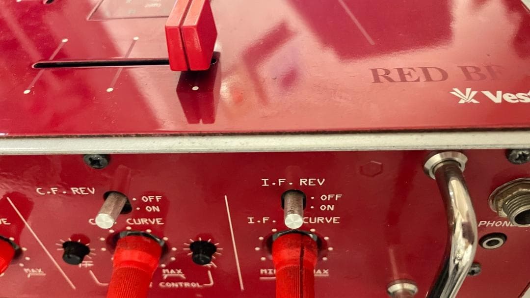 Vestax DJ Mixer PMC-05pro IV Red Beat Model Tested Used | eBay
