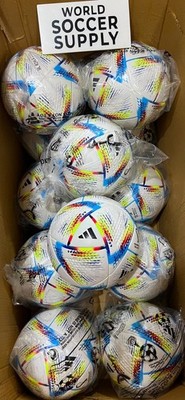 Lot Of 10 adidas Al Rihla FIFA World Cup Qatar 2022 Pro Soccer