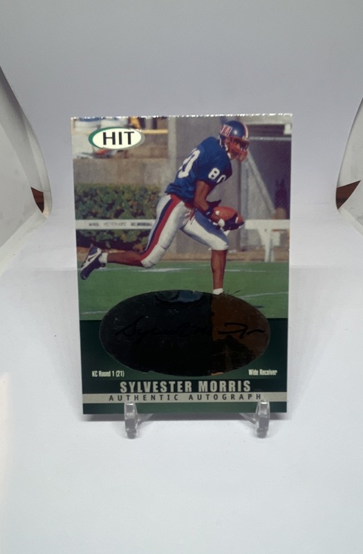 2000 Sage Hit - Autographs Sylvester Morris #A24 Diamond (AU, RC)
